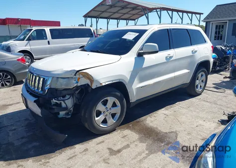 2012 Jeep Grand Cherokee Laredo из США, поврежденный, VIN 1C4RJFAG7CC254942